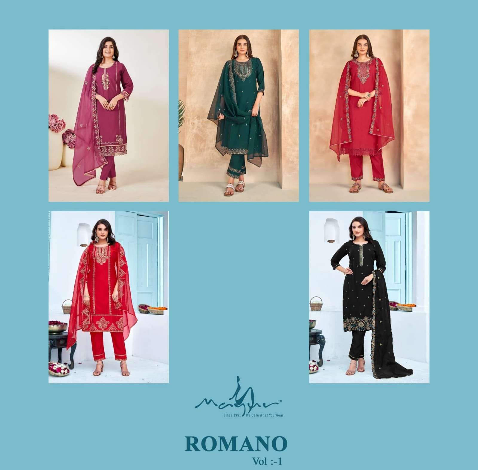 Mayur Romano Kurti Wholesale catalog