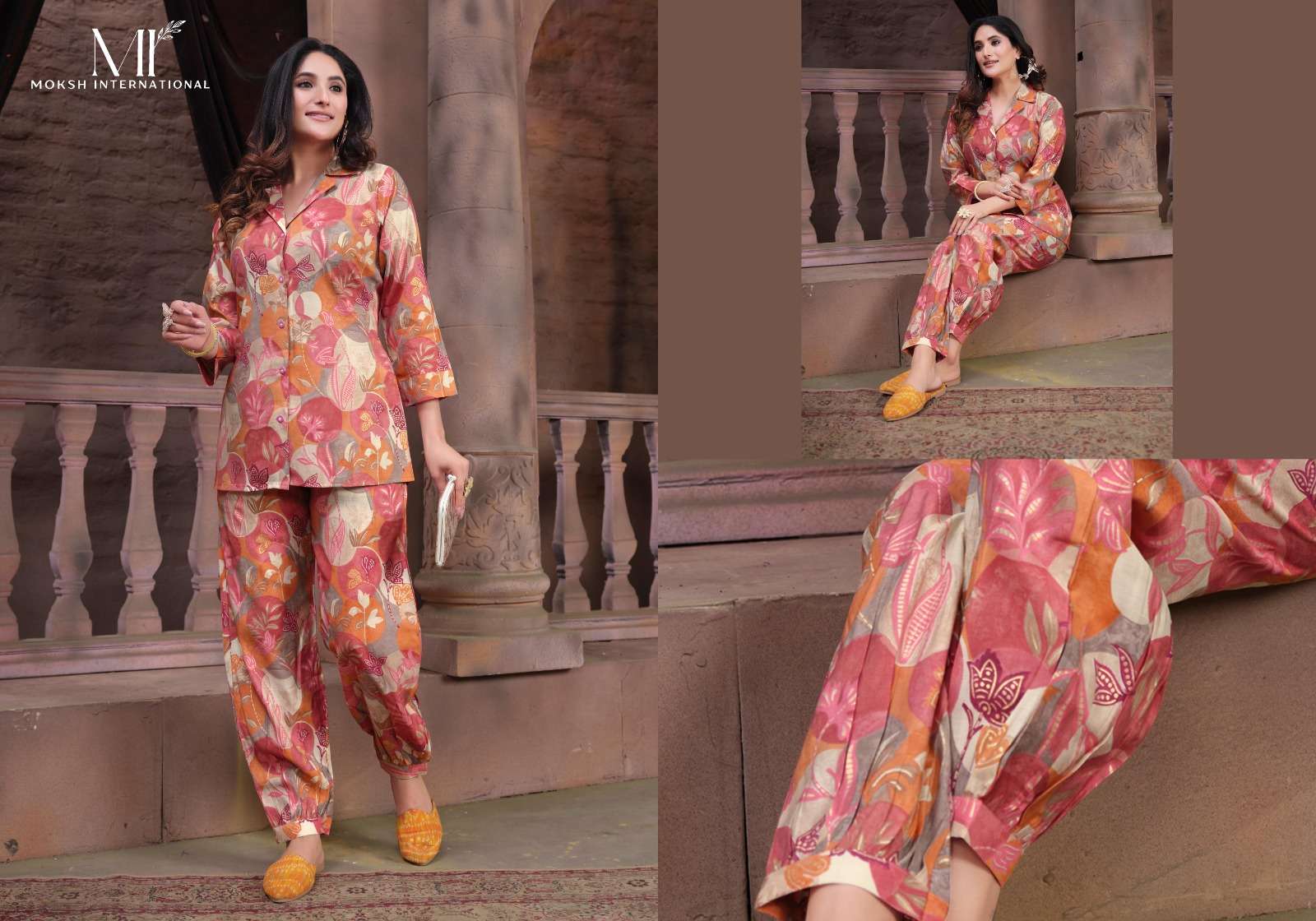 Moksh International Co-ord Moon Western Wear Wholesale catalog