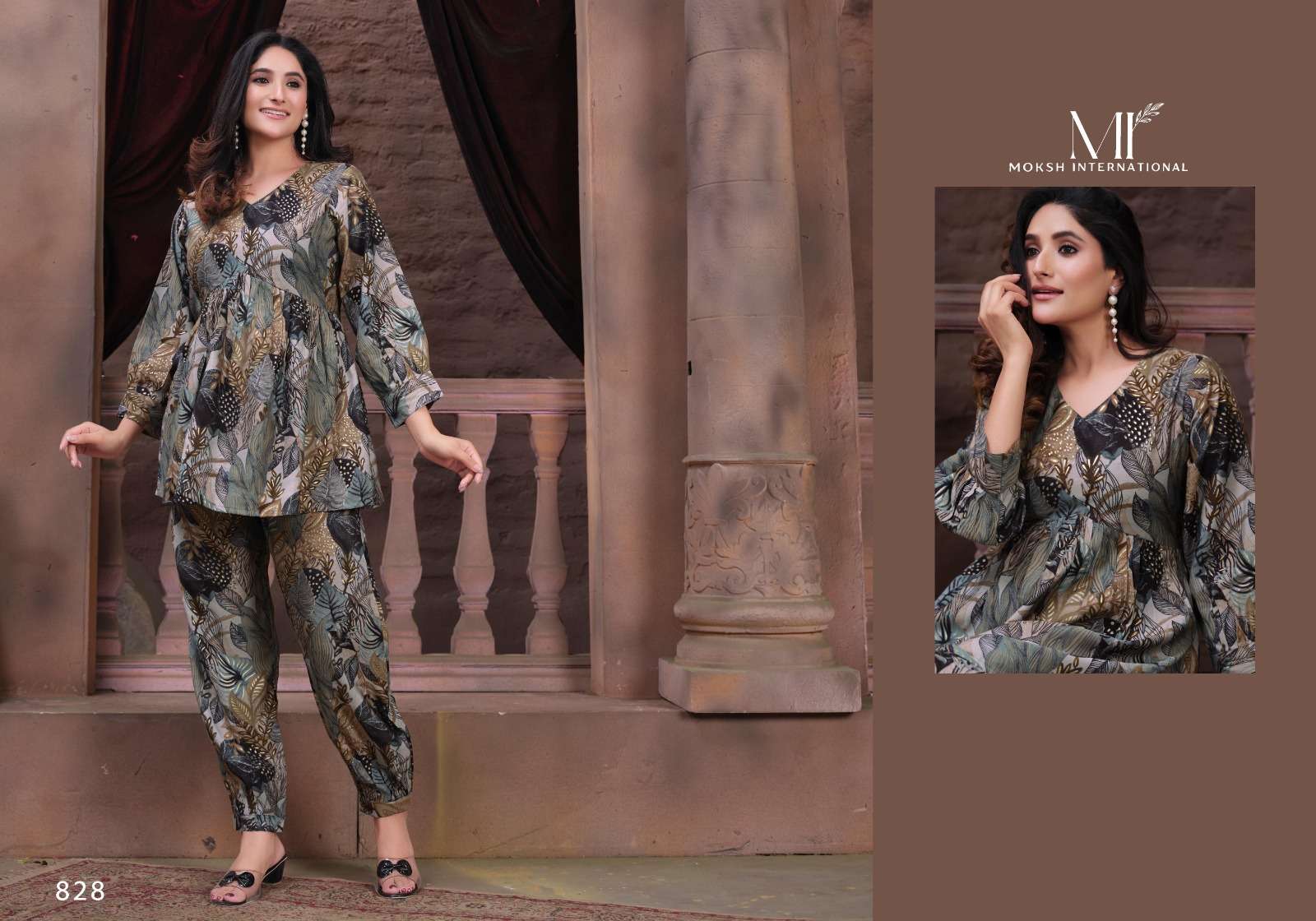 Moksh International Co-ord Moon Western Wear Wholesale catalog