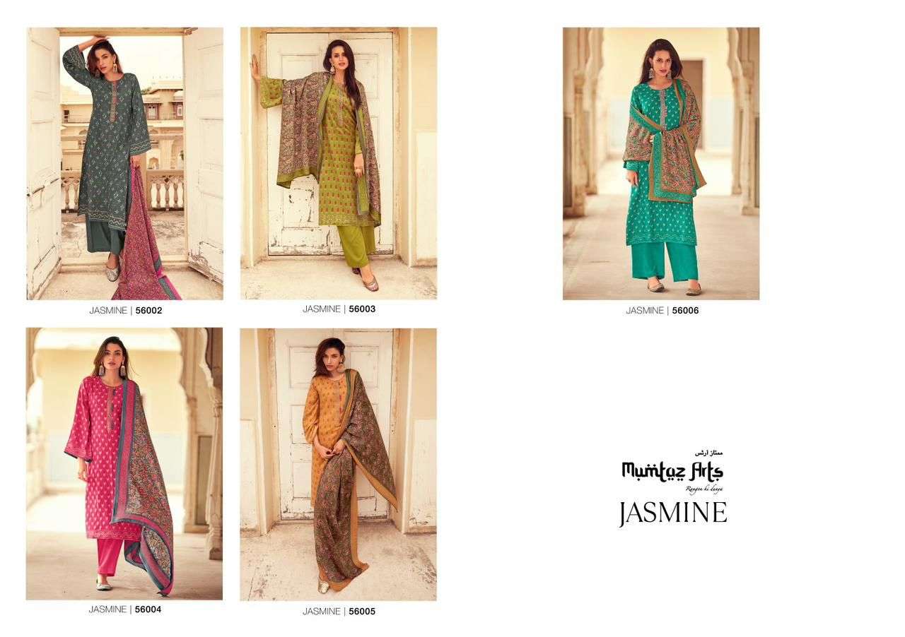 Mumtaz Jasmine Nx Pure Pashmina Dress Material Wholesale catalog