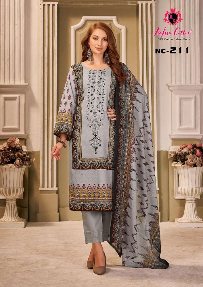 Nafisa Andaaz Karachi Suits Vol-2 -Dress Material -Wholesale Catalog