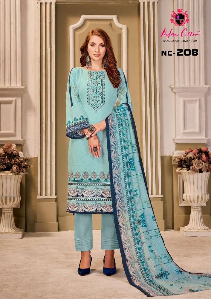 Nafisa Andaaz Karachi Suits Vol-2 -Dress Material -Wholesale Catalog