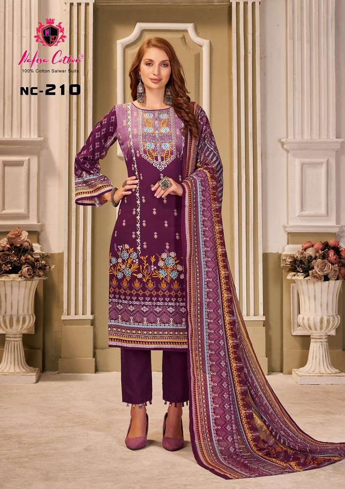 Nafisa Andaaz Karachi Suits Vol-2 -Dress Material -Wholesale Catalog