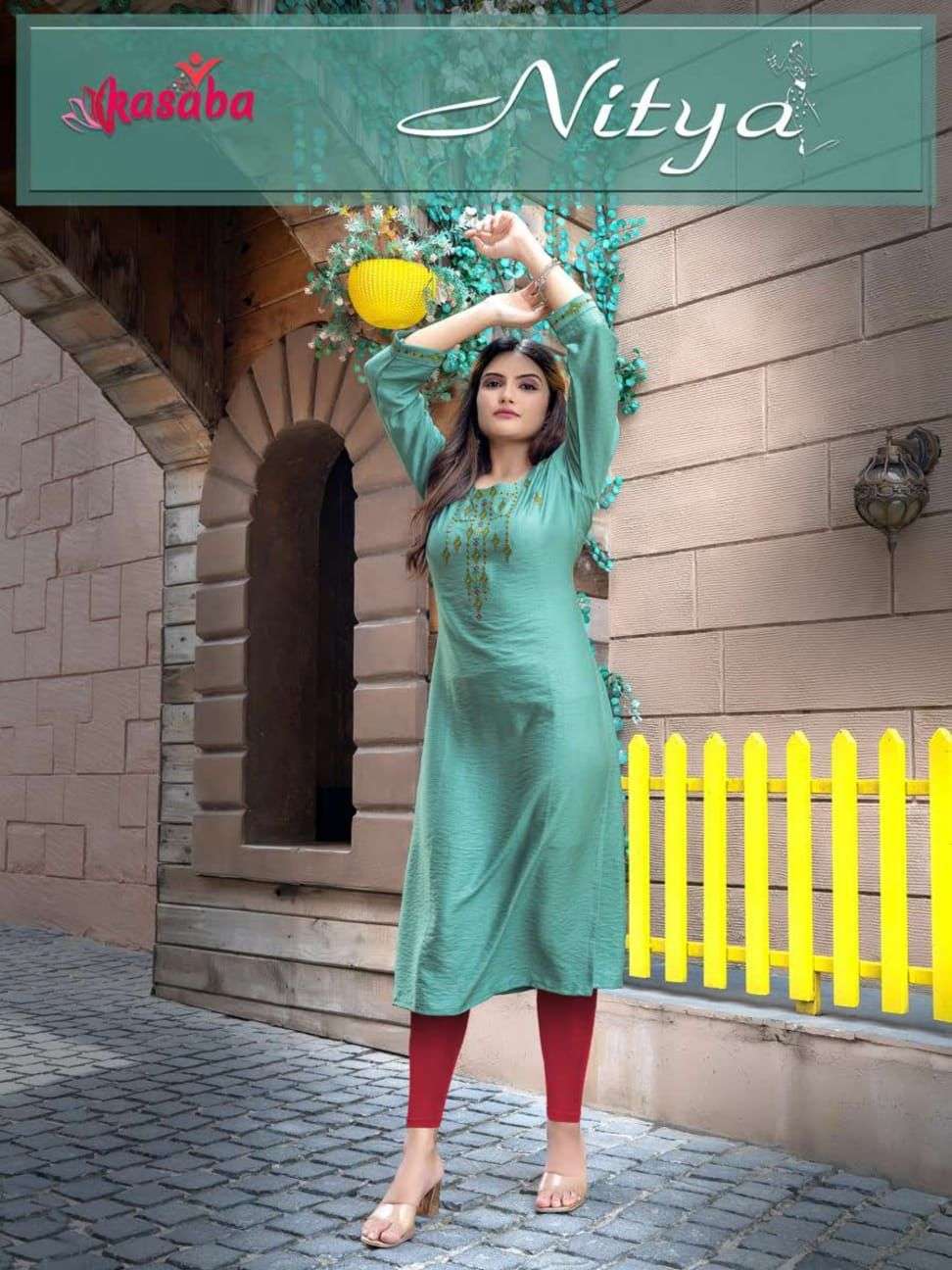 NITYA kasaba Kurti Wholesale catalog