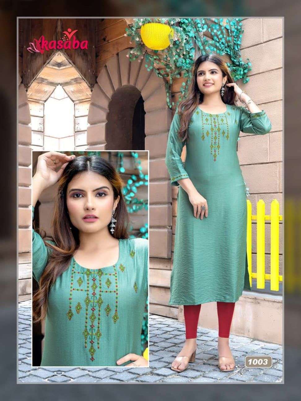 NITYA kasaba Kurti Wholesale catalog