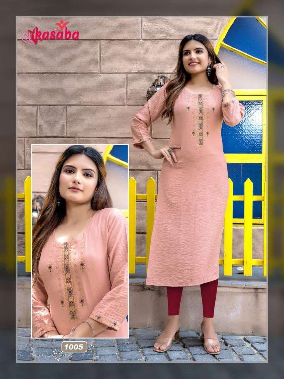 NITYA kasaba Kurti Wholesale catalog