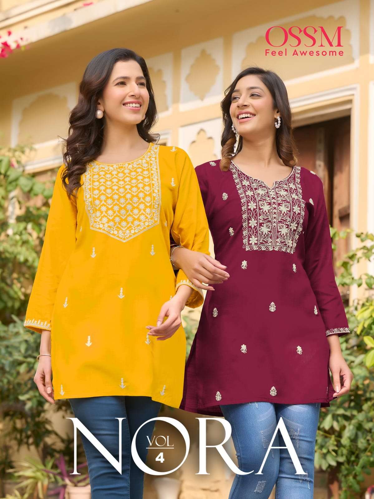 OSSM NORA Vol 04 Kurti Wholesale catalog