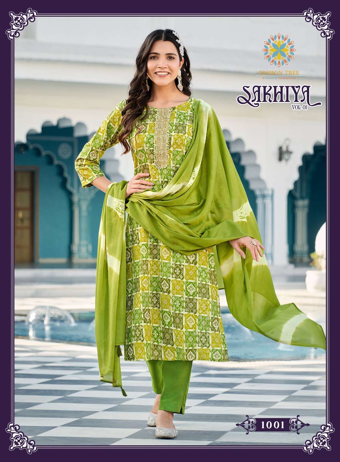 Passion Tree SAKHIYA VOL-1 Kurti Wholesale catalog