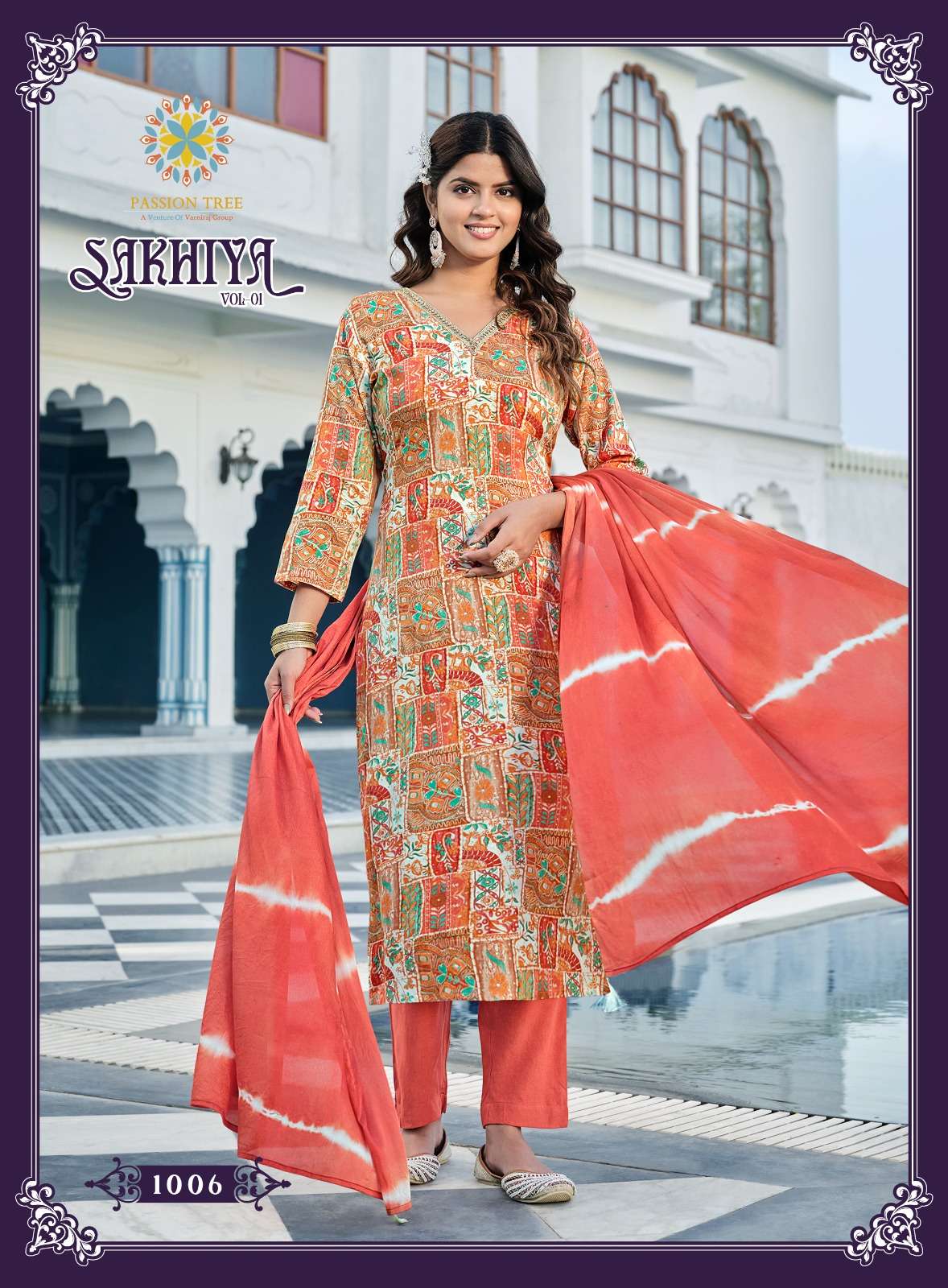 Passion Tree SAKHIYA VOL-1 Kurti Wholesale catalog