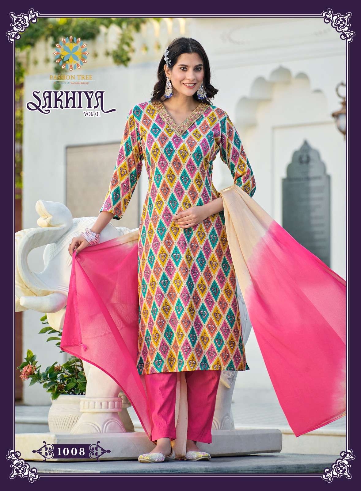Passion Tree SAKHIYA VOL-1 Kurti Wholesale catalog
