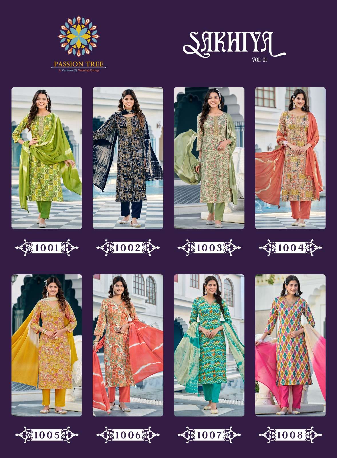Passion Tree SAKHIYA VOL-1 Kurti Wholesale catalog