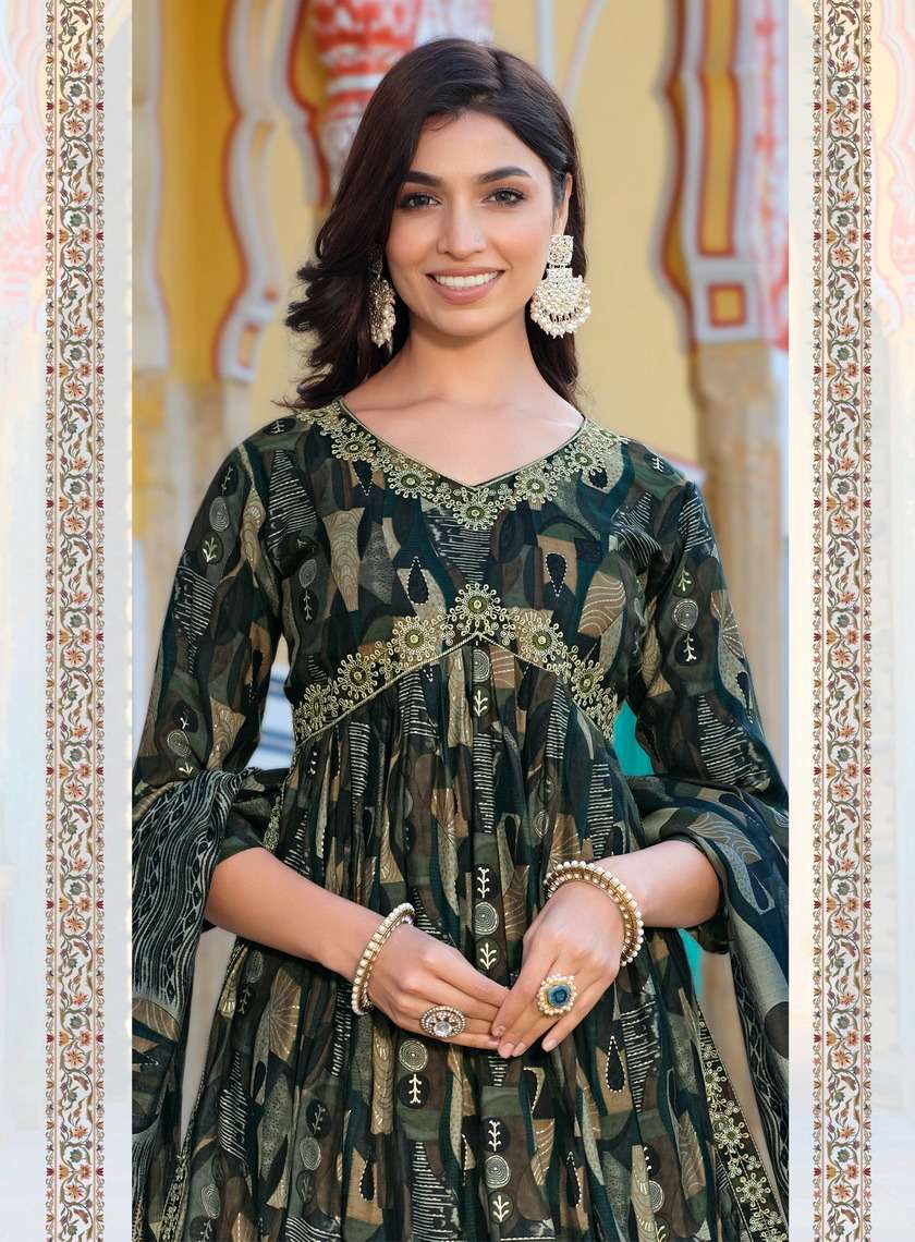 RADHIKA LIFE STYLE Alia Vol -5 GOWN  Kurti Wholesale catalog