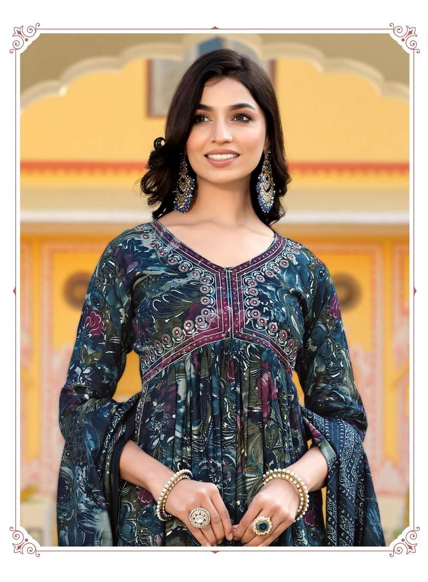 RADHIKA LIFE STYLE Alia Vol -5 GOWN  Kurti Wholesale catalog