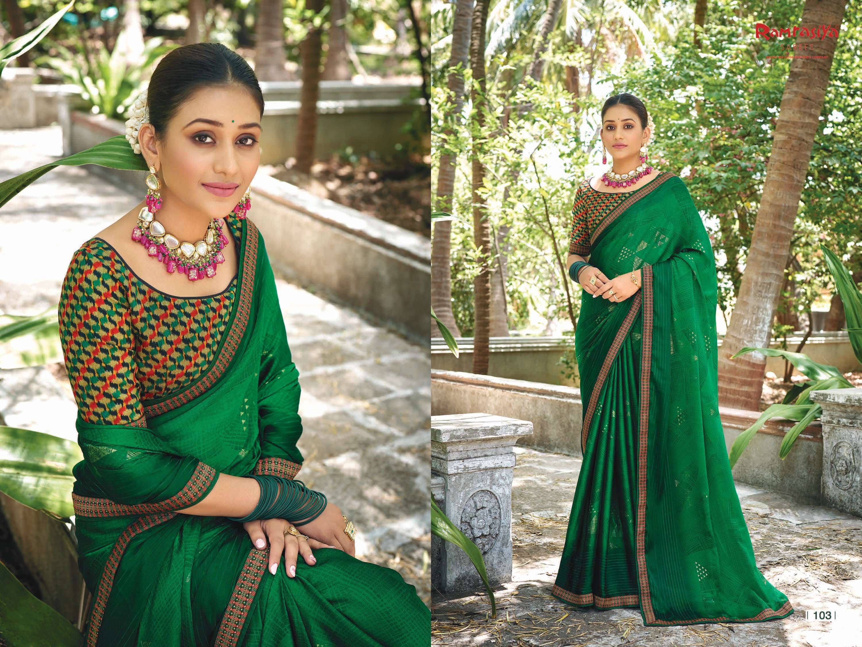 Ram Rasiya Vishwamitra Saree Wholesale catalog