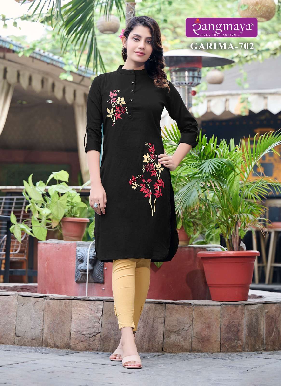  Rangmaya GARIMA VOL-7 strechable Lycra Kurti Wholesale catalog