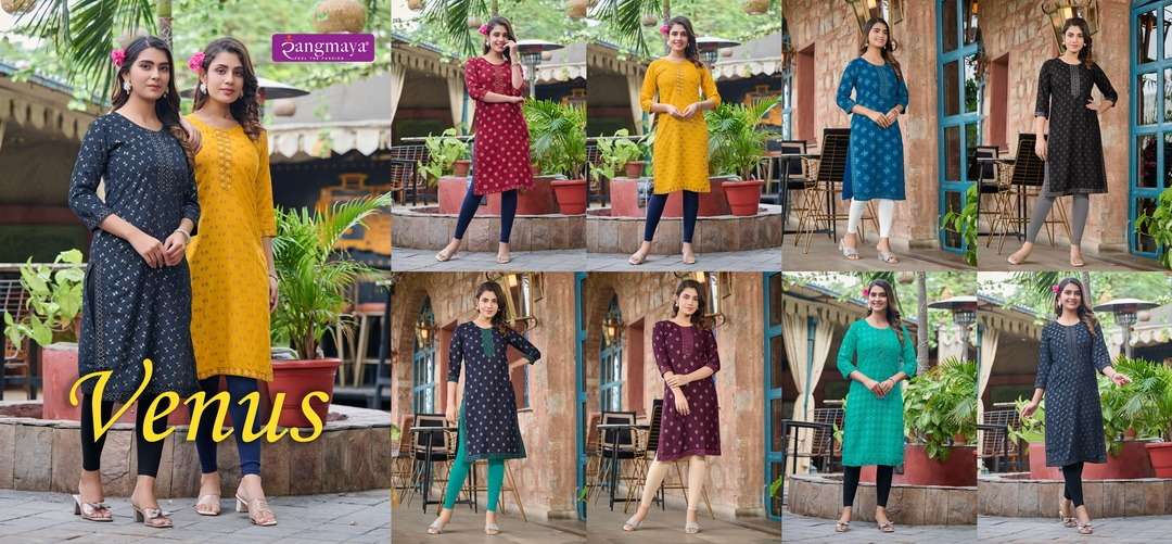 Rangmaya VENUS Kurti Wholesale catalog