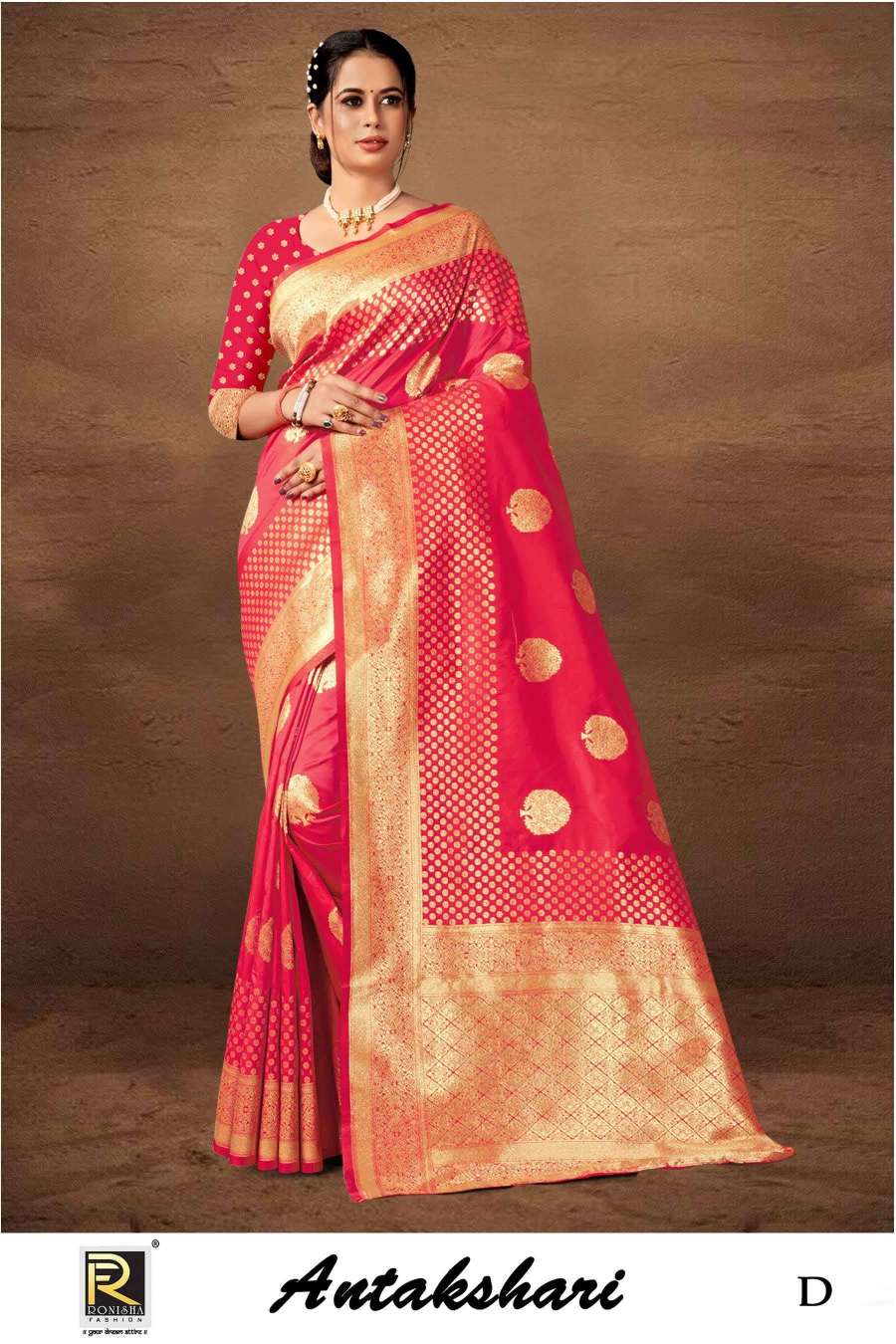 Ronisha Antakshari  Banarasi Silk Designer Saree Wholesale catalog
