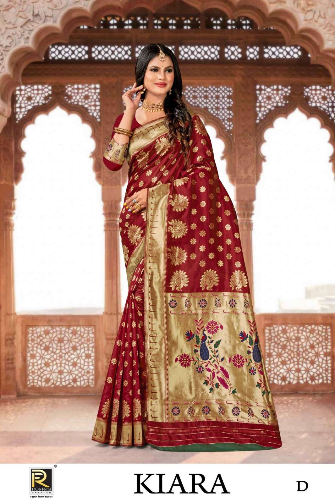 Ronisha Kiara banarasi Silk Saree Collection Wholesale catalog