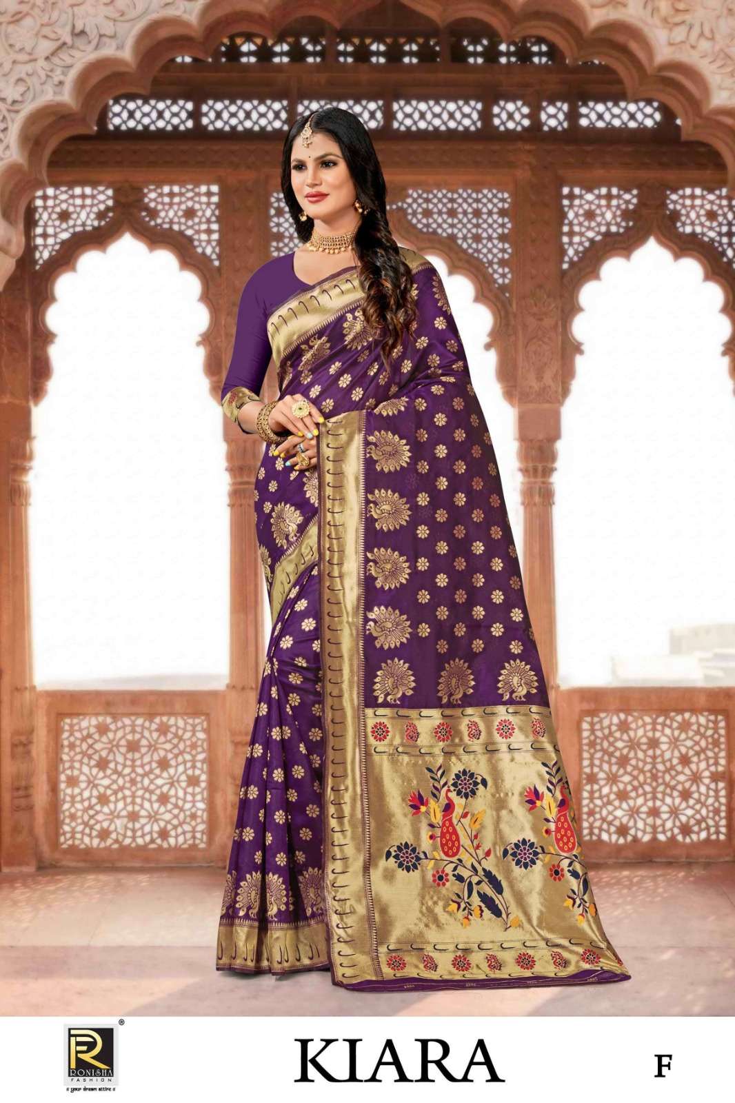 Ronisha Kiara banarasi Silk Saree Collection Wholesale catalog