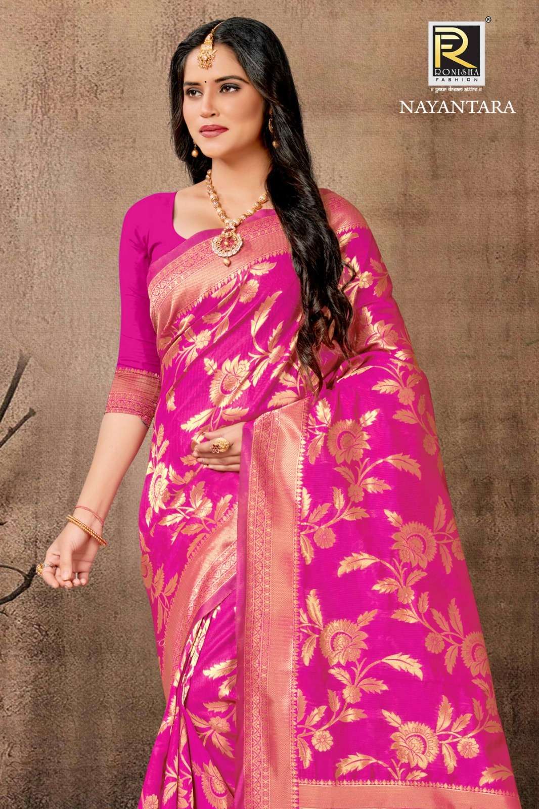 Ronisha Nayantara Saree Wholesale catalog
