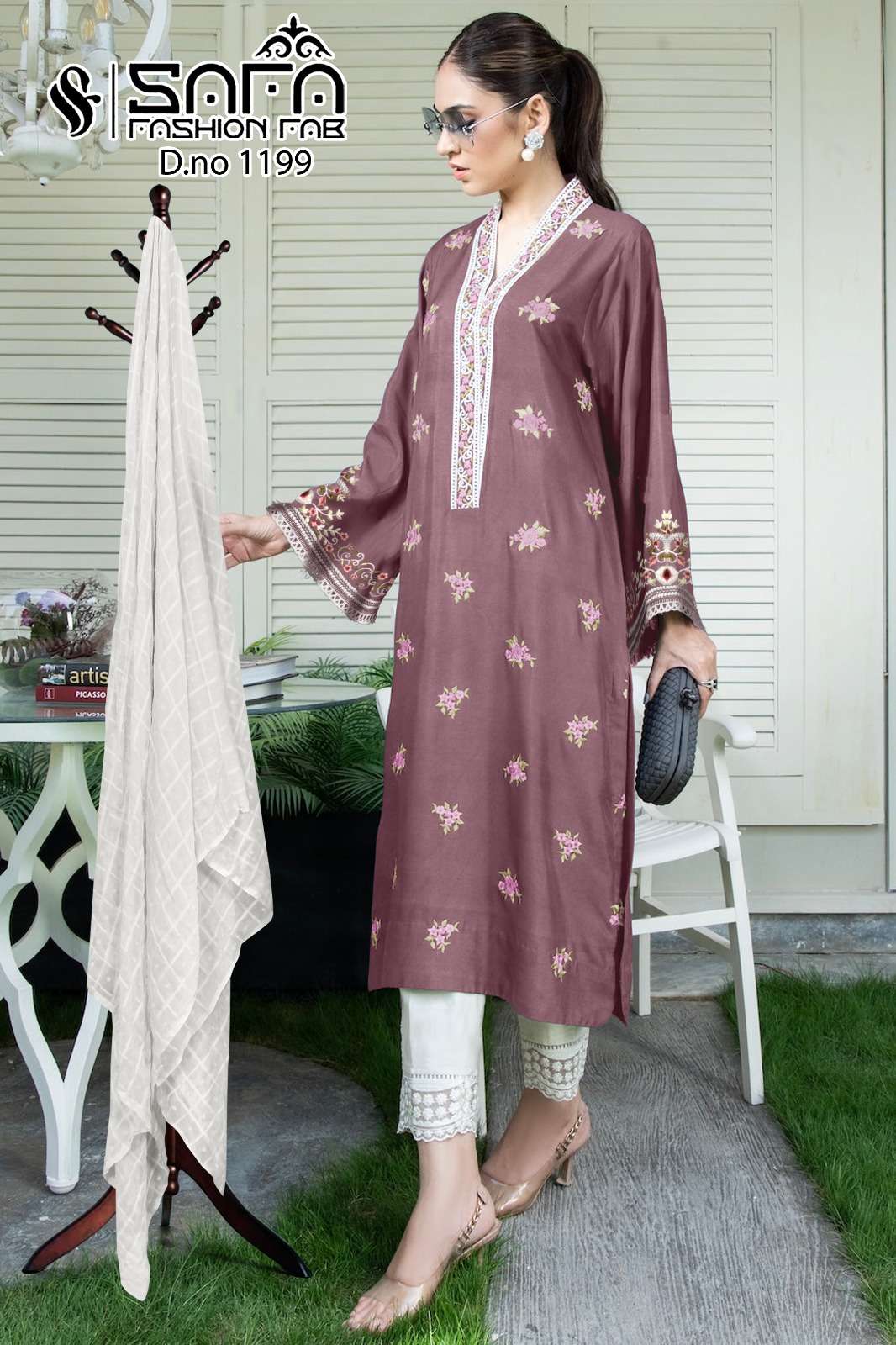 Safa Fashion Fab 1199 Pakistani Suits Wholesale catalog