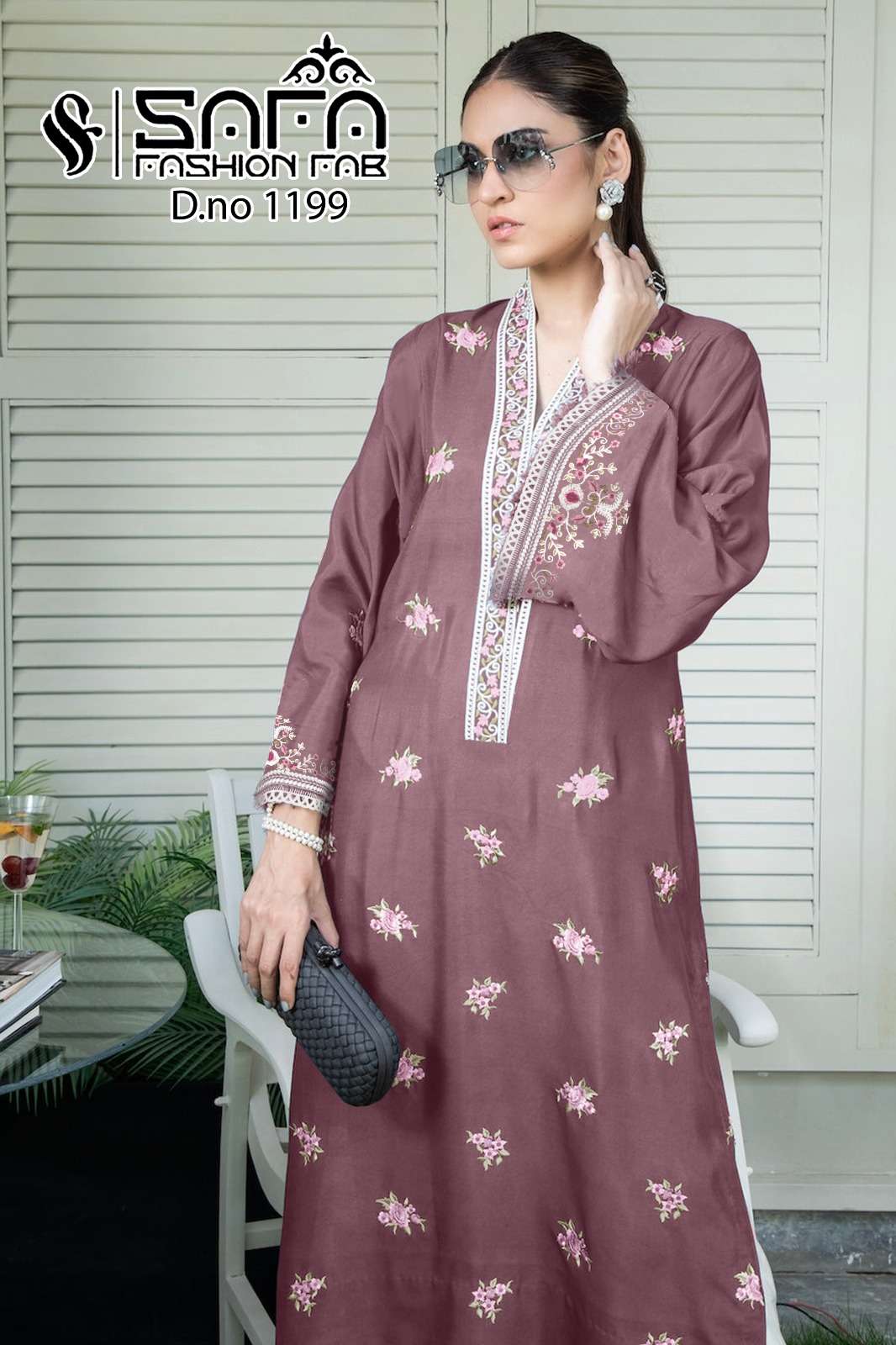 Safa Fashion Fab 1199 Pakistani Suits Wholesale catalog