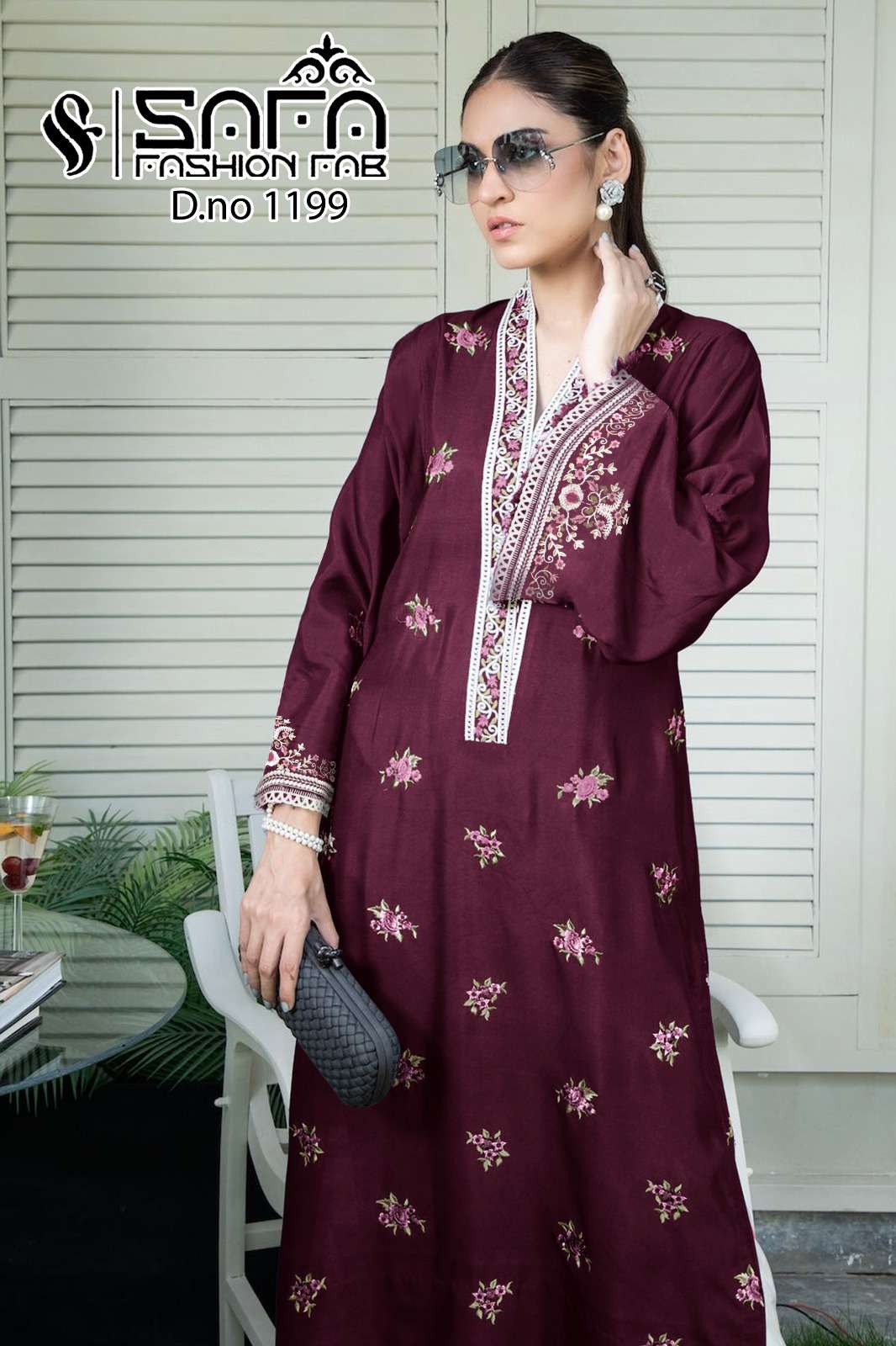Safa Fashion Fab 1199 Pakistani Suits Wholesale catalog
