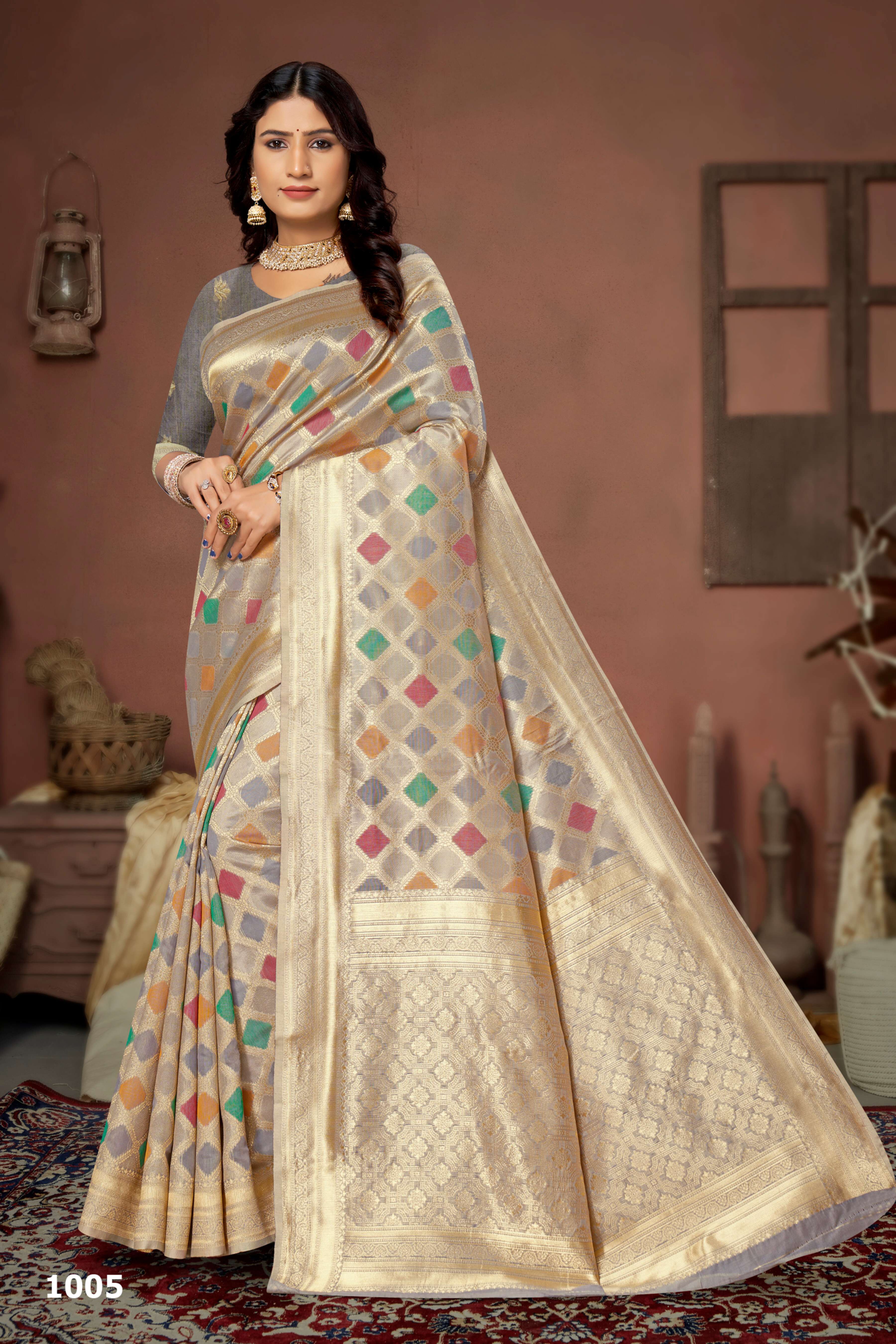 Saroj Fairlook vol.2 Soft cotton silk  Wholesale catalog