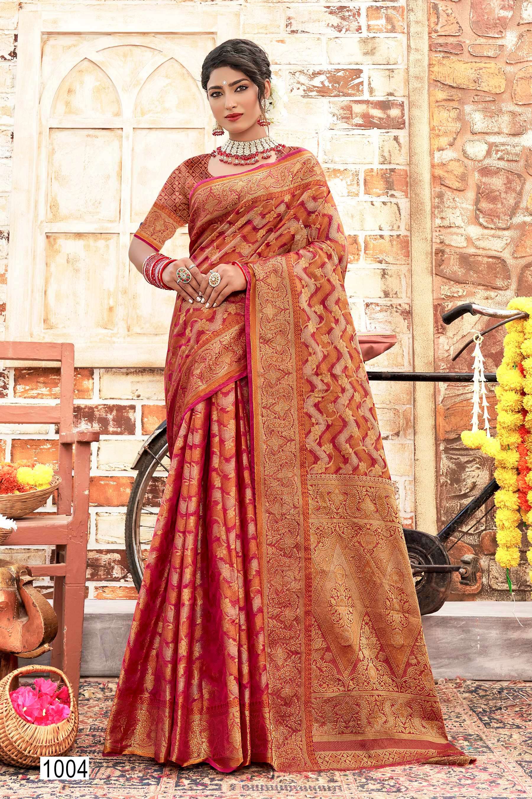 Saroj Jumka  Vol - 2 Soft organza Wholesale catalog  