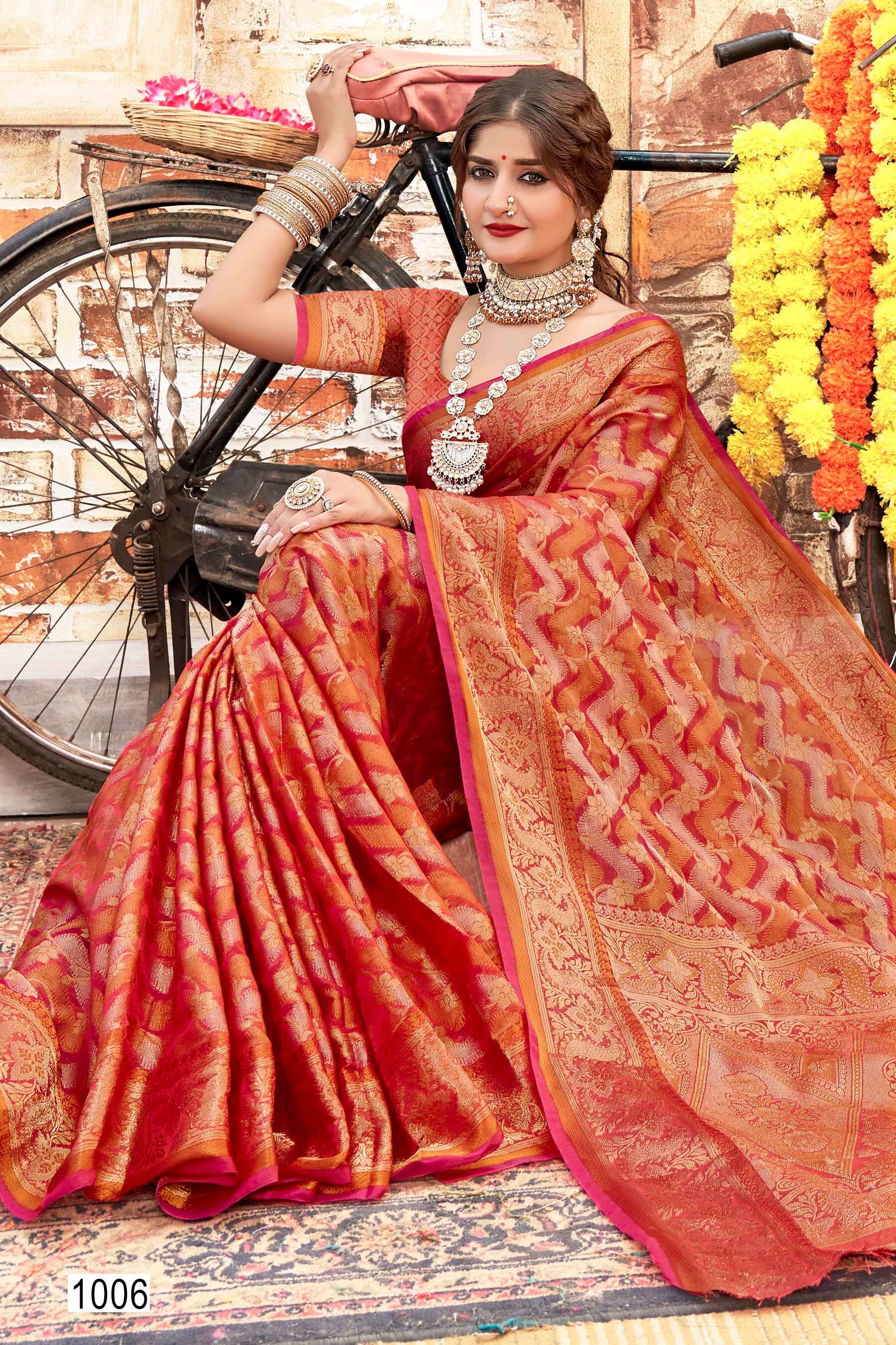 Saroj Jumka  Vol - 2 Soft organza Wholesale catalog  