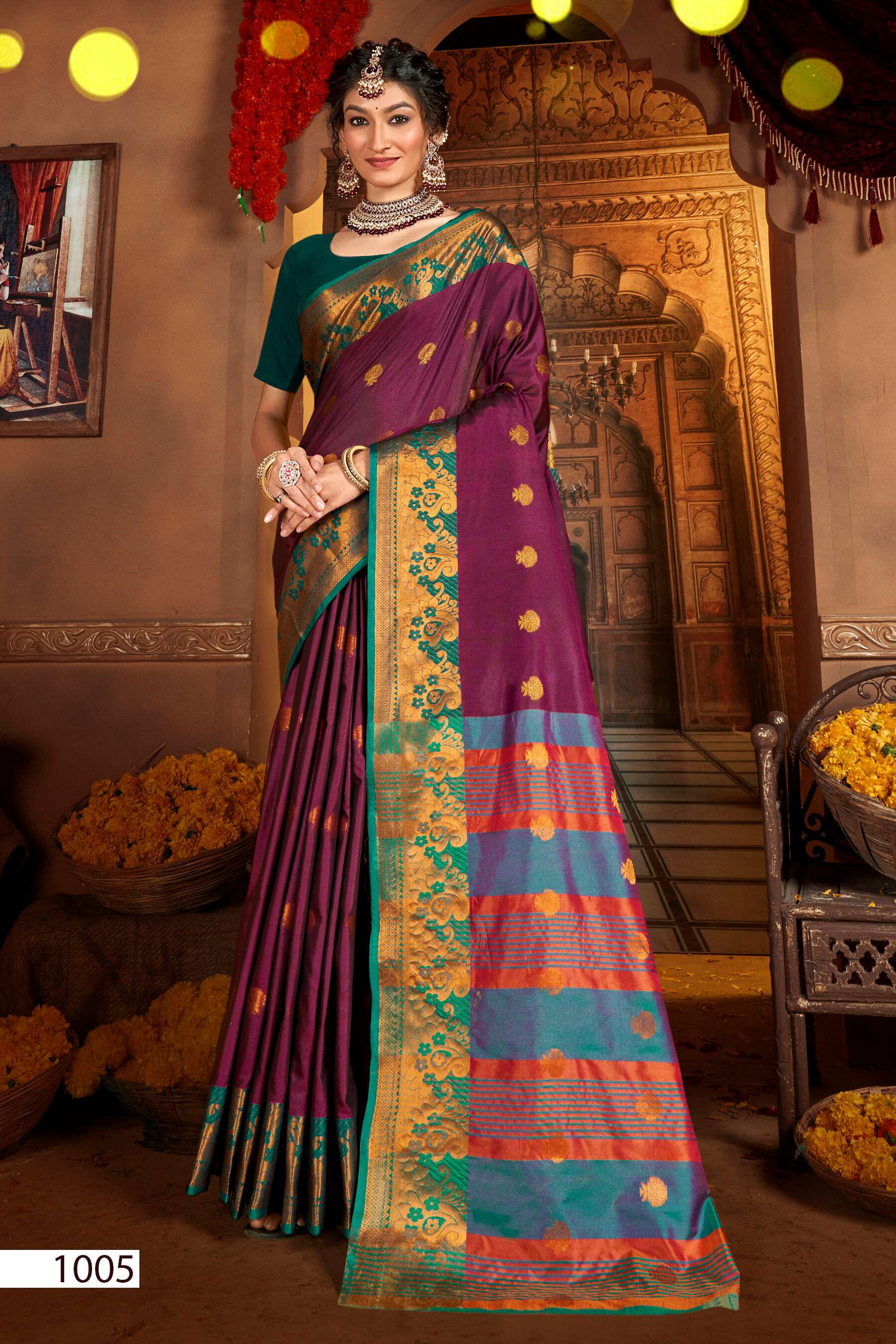 Saroj Kalyani vol.1 Soft Silk Saree Wholesale catalog