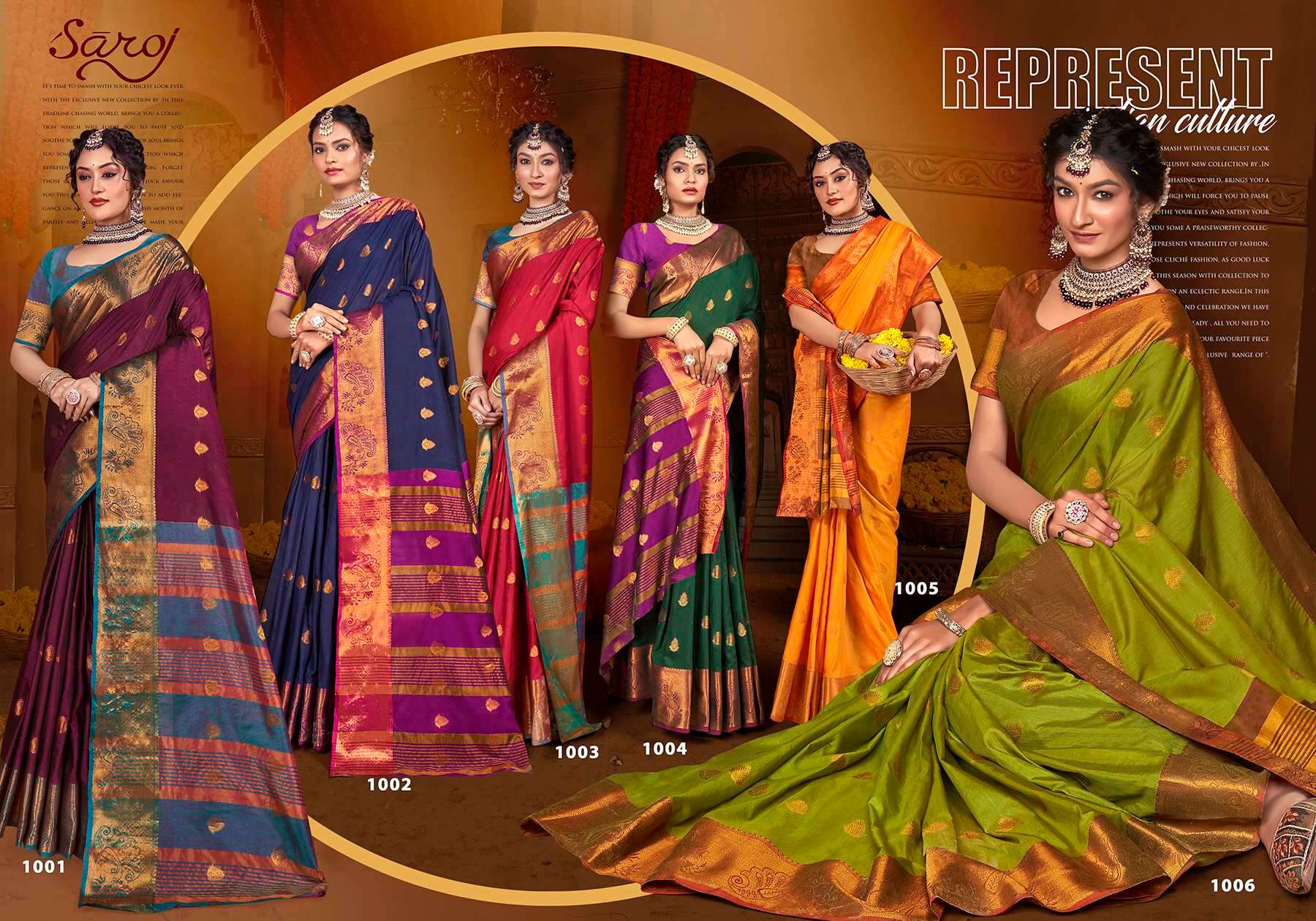 Saroj Kalyani vol.4 Soft Silk Saree Wholesale catalog