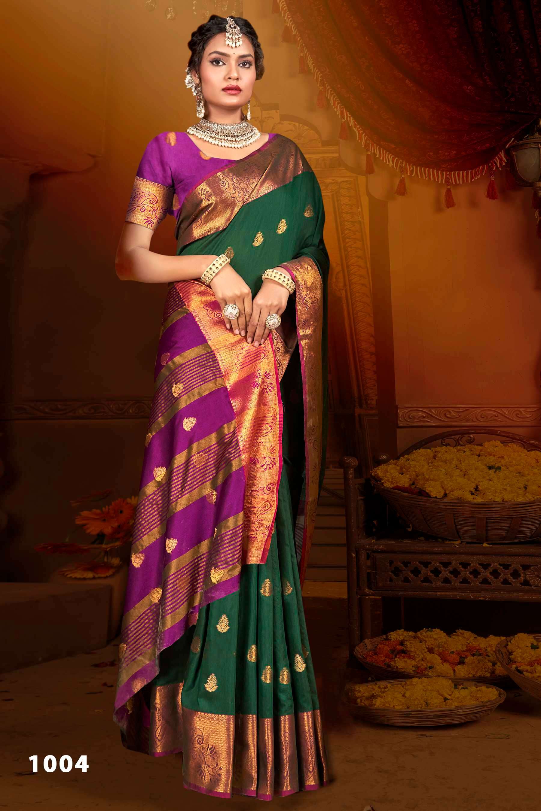 Saroj Kalyani vol.4 Soft Silk Saree Wholesale catalog