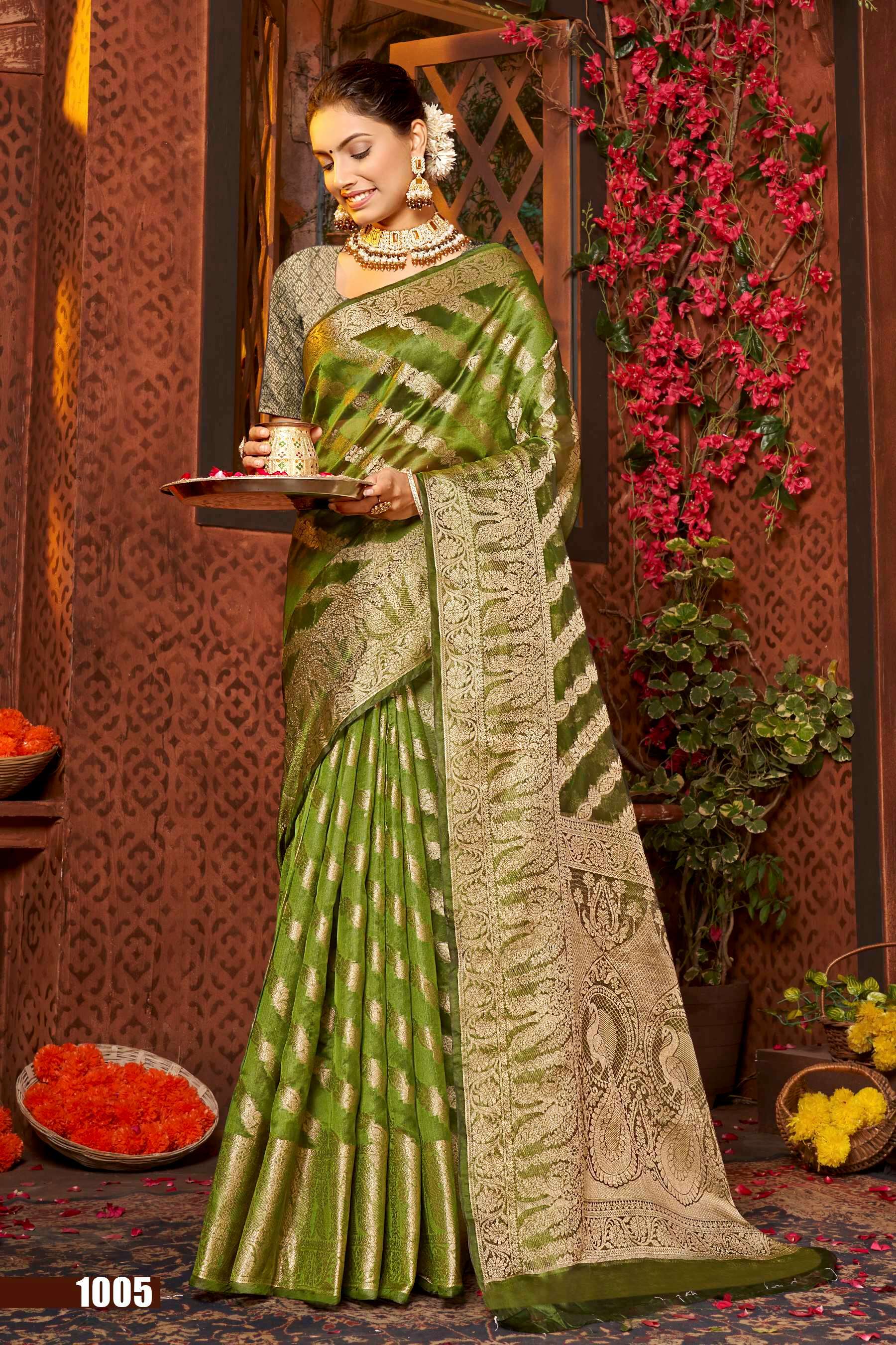 Saroj Manopriya  Vol - 1 Soft Silk Saree Wholesale catalog   