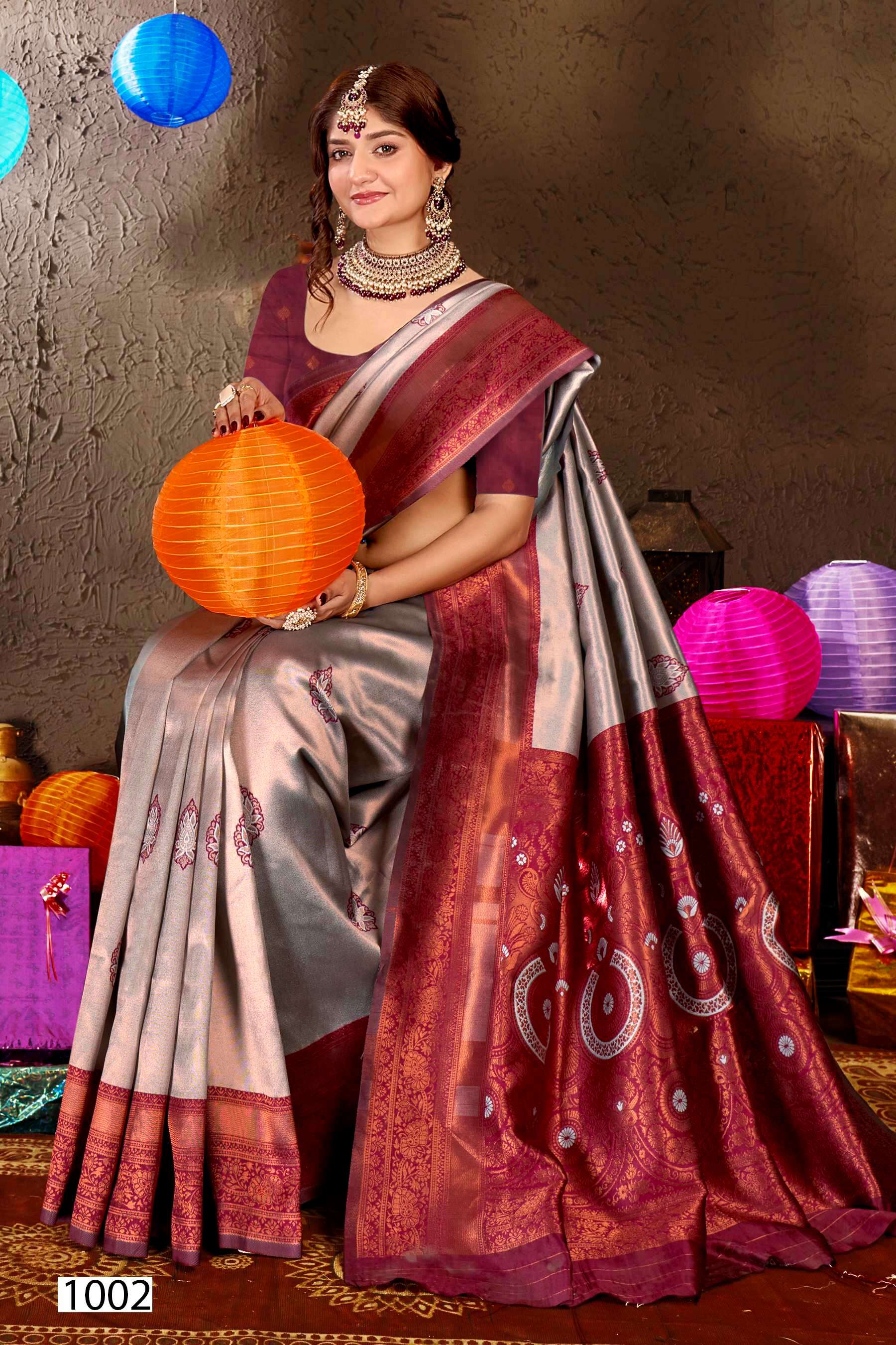 Saroj Mehendi vol.3 Soft Silk saree  Saree Wholesale catalog