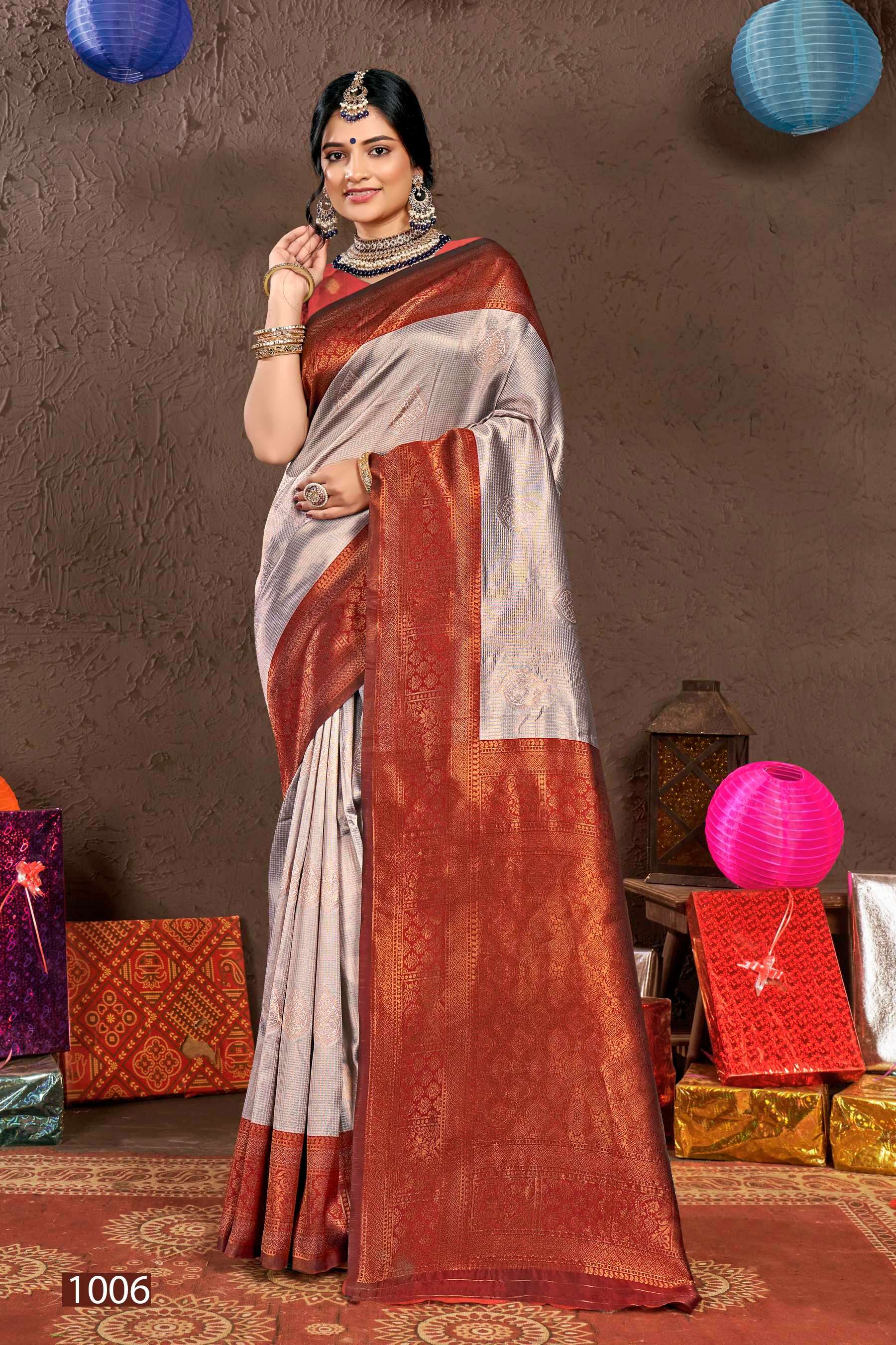 Saroj Mehendi vol.4 Soft Silk saree  Saree Wholesale catalog