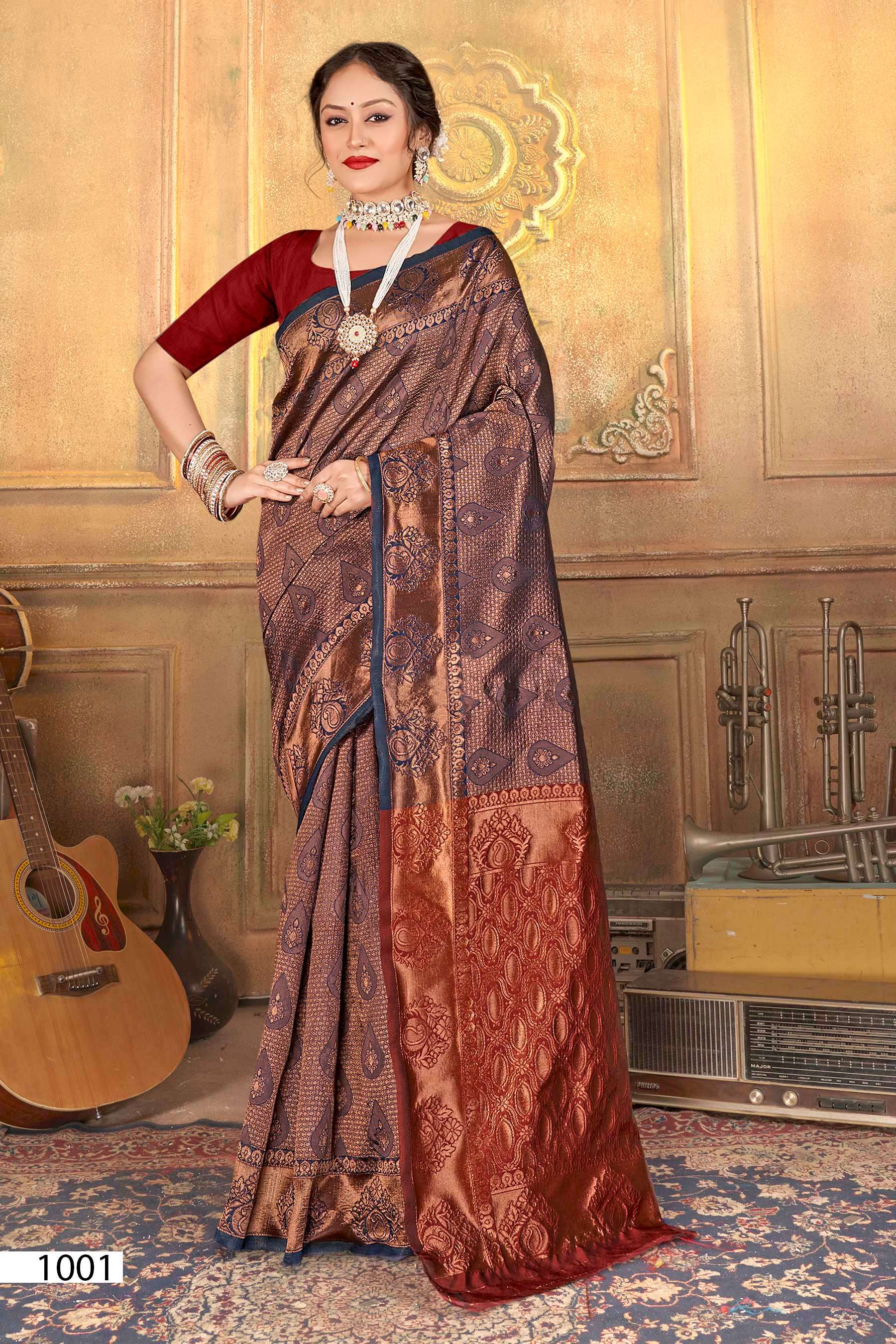 Saroj Sanjivini Vol - 3 Soft Silk Saree Wholesale catalog  