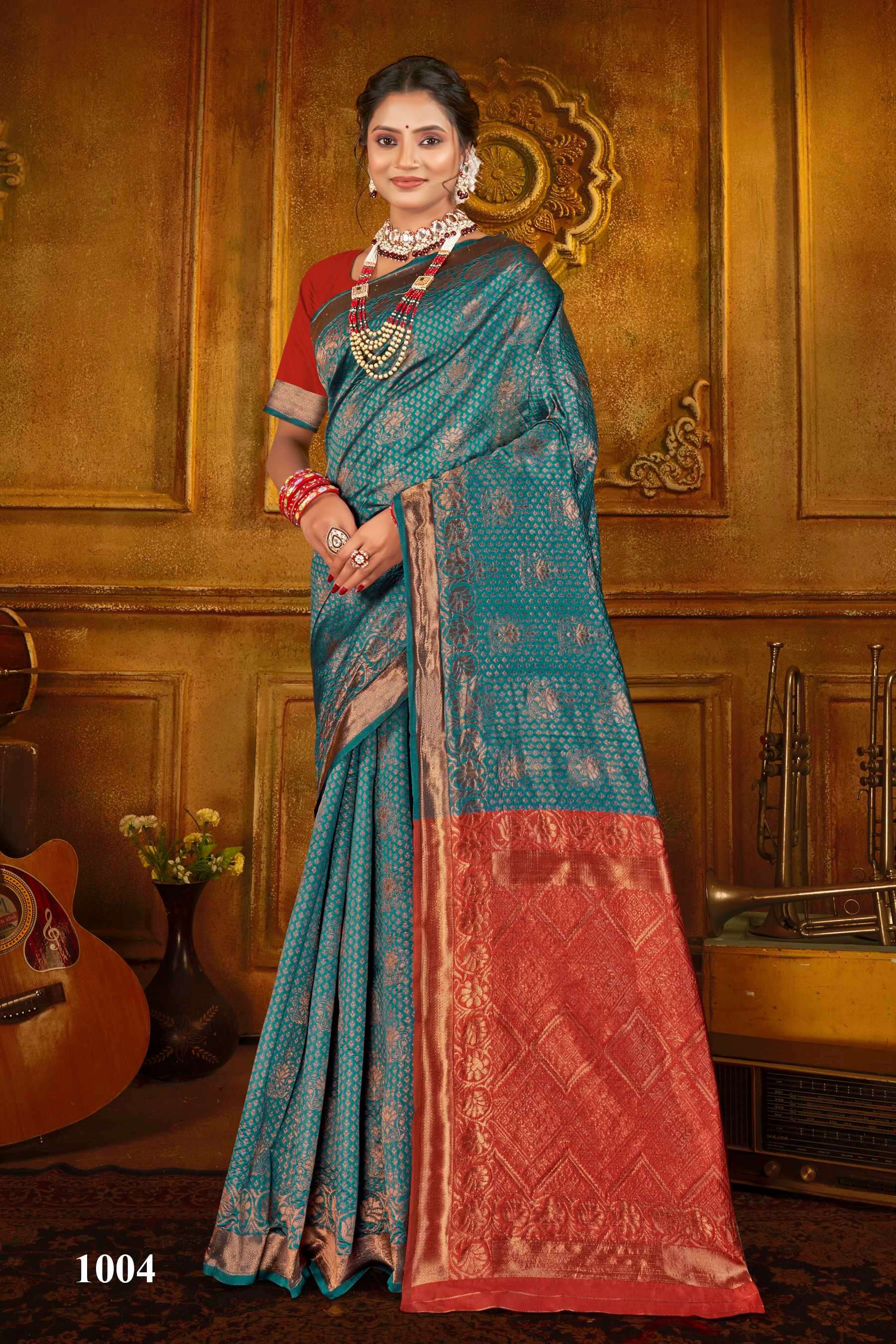 Saroj Sanjivini Vol - 4 Soft Silk Saree Wholesale catalog  