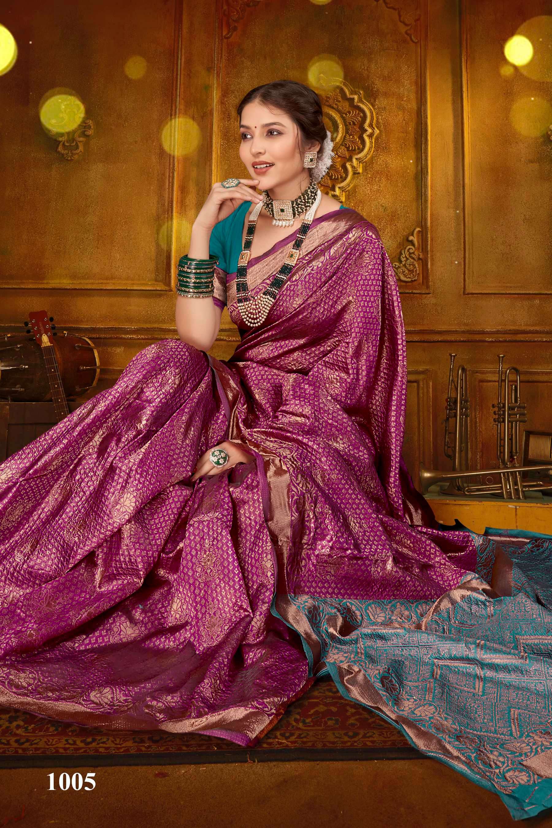 Saroj Sanjivini Vol - 4 Soft Silk Saree Wholesale catalog  