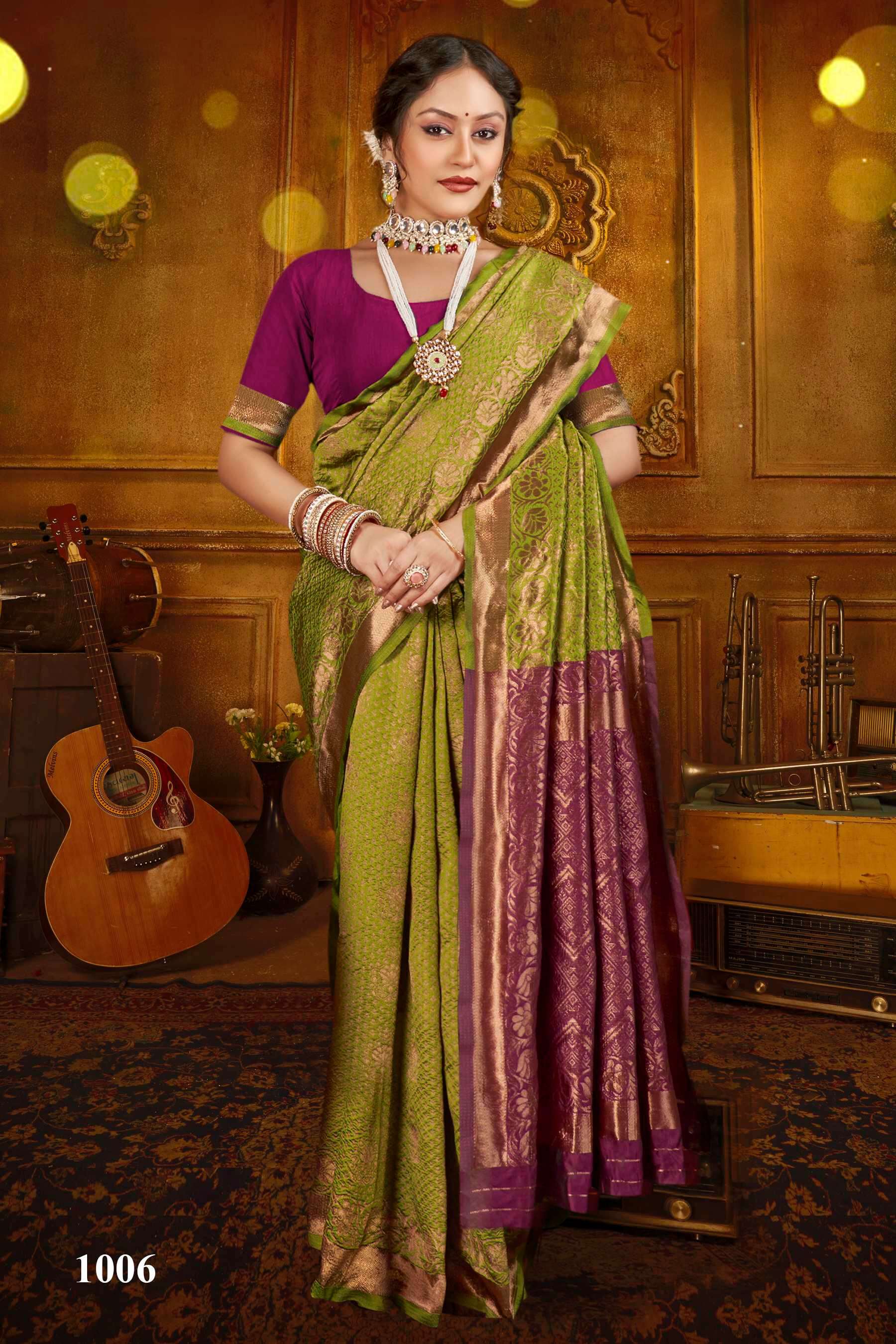Saroj Sanjivini Vol - 4 Soft Silk Saree Wholesale catalog  