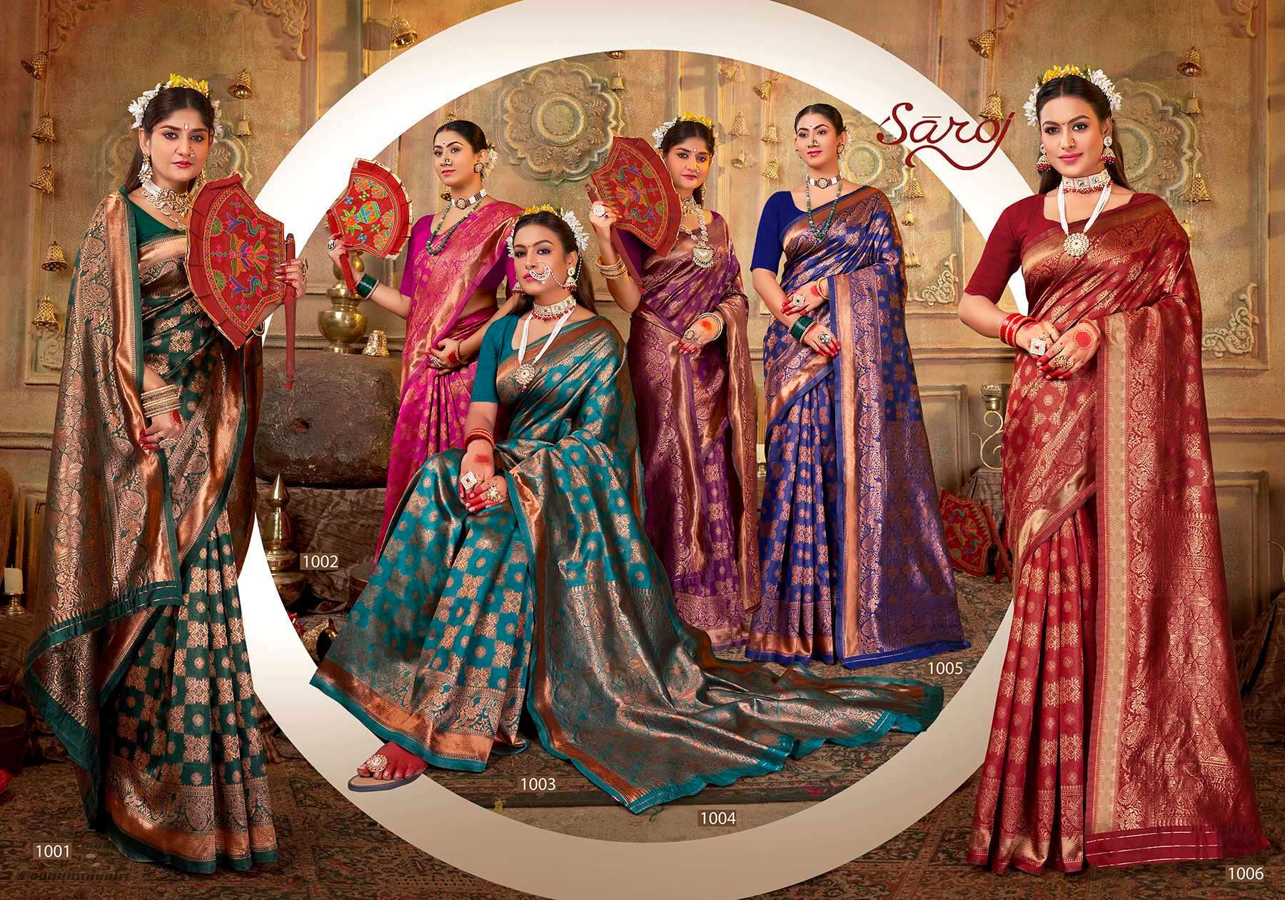 Saroj Shammiana Vol - 5 Soft silk saree