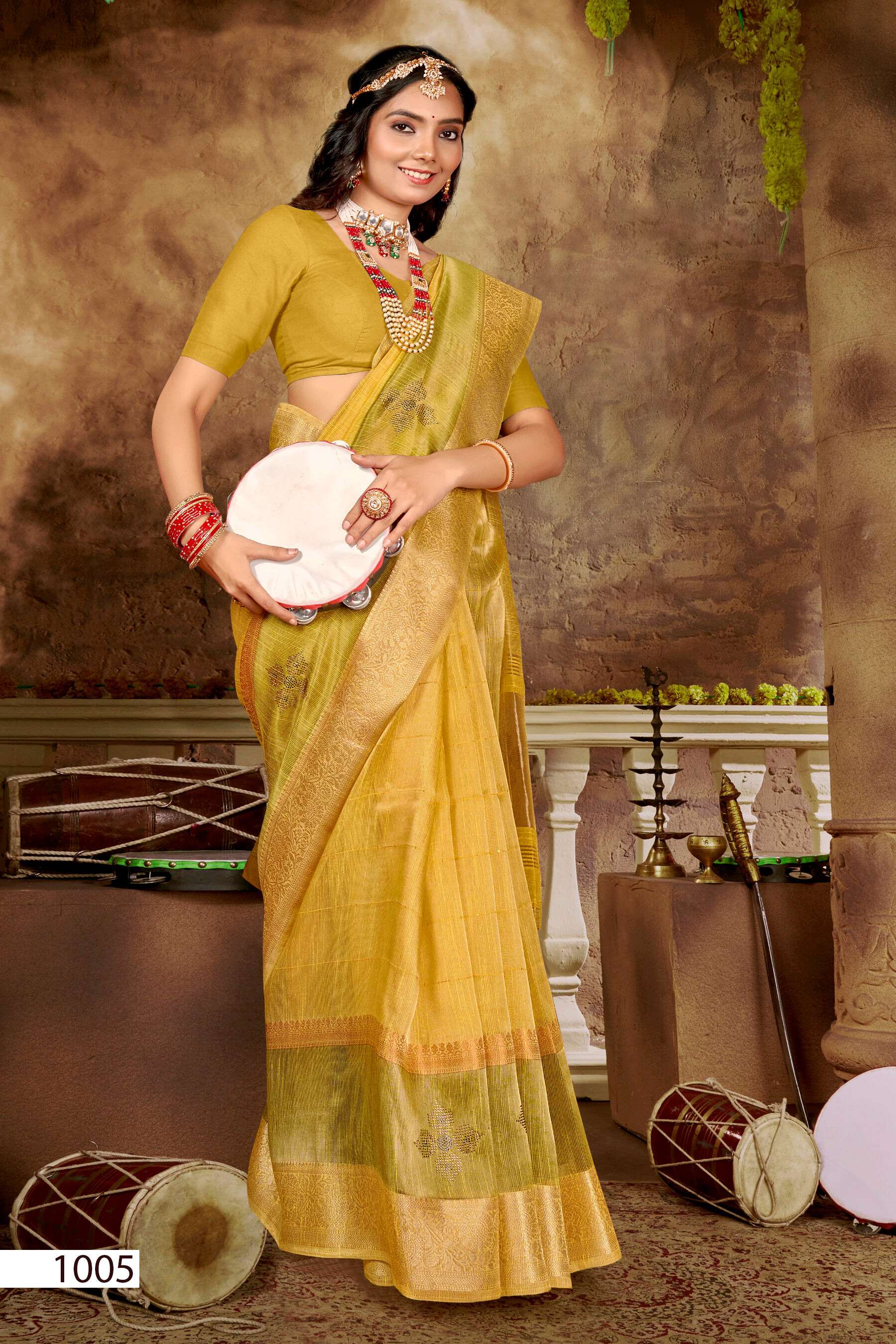 Saroj  SOUMYAA Soft organza saree Wholesale catalog  