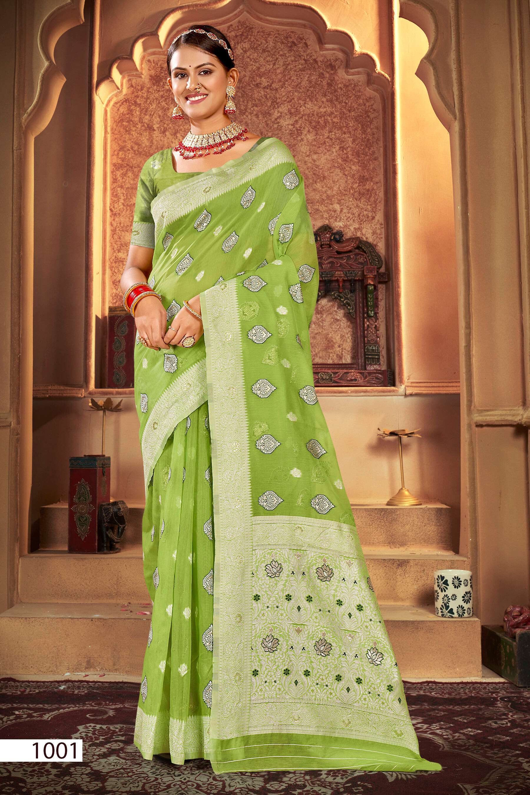 Saroj Vaanyaa vol.2  Soft cotton Saree Wholesale catalog