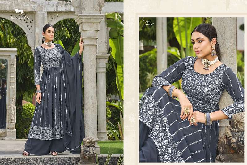 Senhora Vedika Anarkali Designer Salwar Suits Wholesale catalog
