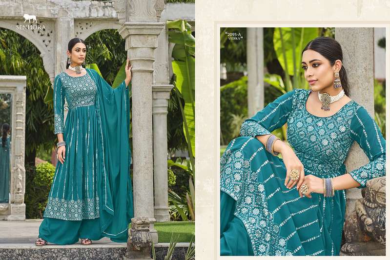 Senhora Vedika Anarkali Designer Salwar Suits Wholesale catalog