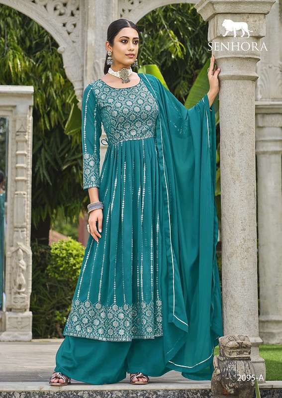 Senhora Vedika Anarkali Designer Salwar Suits Wholesale catalog