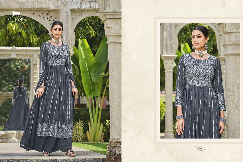 Senhora Vedika Anarkali Designer Salwar Suits Wholesale catalog