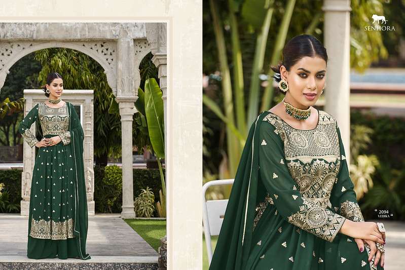 Senhora Vedika Anarkali Designer Salwar Suits Wholesale catalog