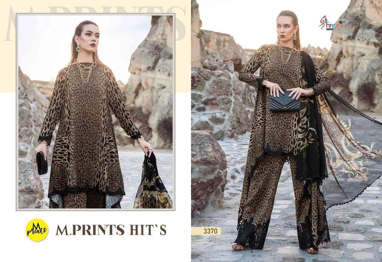 Shree M Print Hits Chiffon Dupatta Salwar Kameez Wholesale catalog