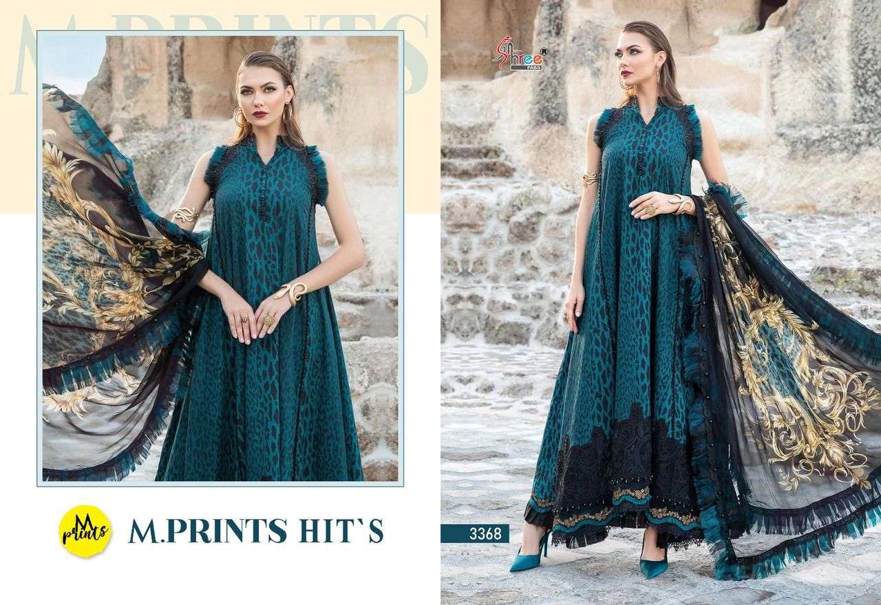 Shree M Print Hits Chiffon Dupatta Salwar Kameez Wholesale catalog